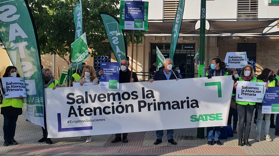 Concentraciones Salvemos la Primaria Sevilla